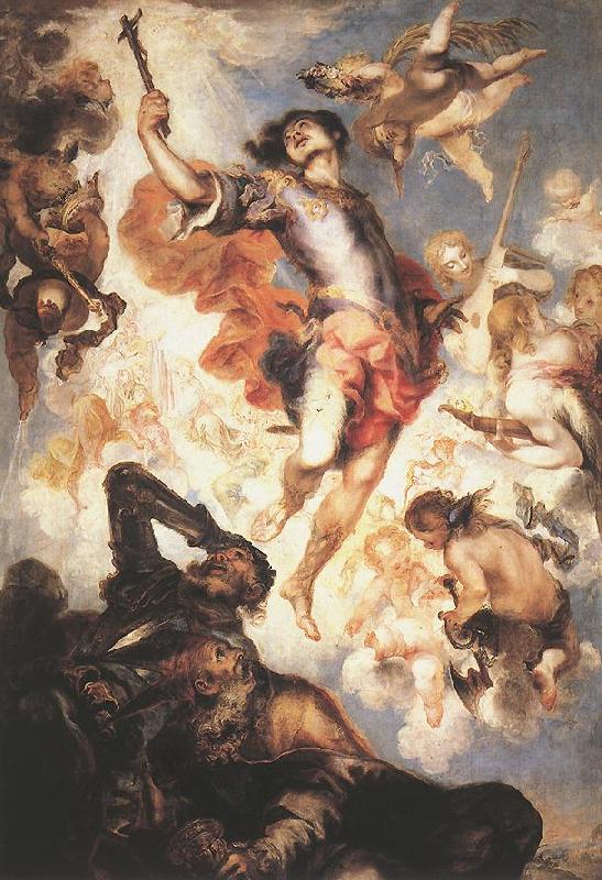 HERRERA, Francisco de, the Younger The Triumph of St Hermengild sg France oil painting art